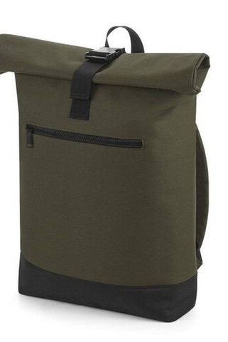 Bag Base BG855 - Versatile Roll-Top Backpack with Padded Laptop Pocket