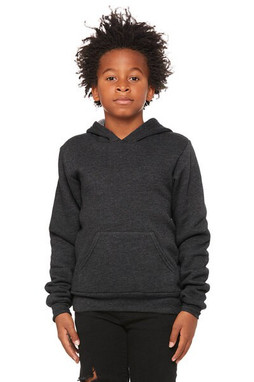 BELLA+CANVAS B3719Y - Youth Sponge Fleece Pullover Hood