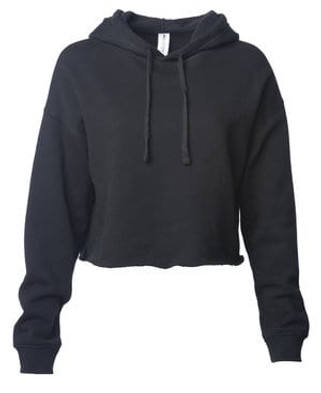 Independent Trading Co. AFX64CRP - Womens Lightweight Crop Hooded Pullover
