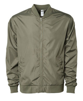 Independent Trading Co. EXP52BMR - Men's Lightweight Bomber Jacket