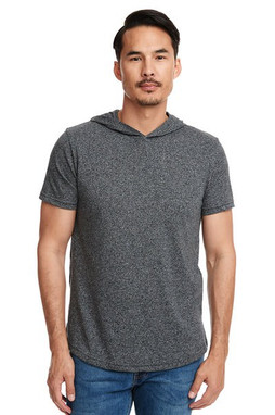 Next Level NL2022 - Unisex Mock Twist Short Sleeve Hoody