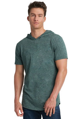 Next Level NL2022 - Unisex Mock Twist Short Sleeve Hoody