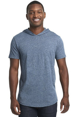 Next Level NL2022 - Unisex Mock Twist Short Sleeve Hoody