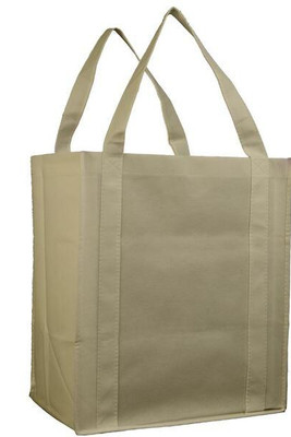 Q-Tees Q127200 -  Bolsa de tela con Fondo PL