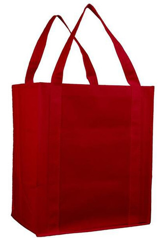 Q-Tees Q127200 -  Bolsa de tela con Fondo PL