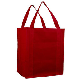 Q-Tees Q127200 -  Bolsa de tela con Fondo PL