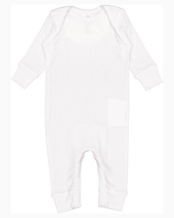 Rabbit Skins LA4412 - Infant Baby Rib Coverall