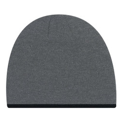 AJM 0034M - Toque en acrylique, tricot côtelé
