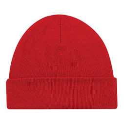 AJM 0530M - Toque en acrylique, tricot côtelé