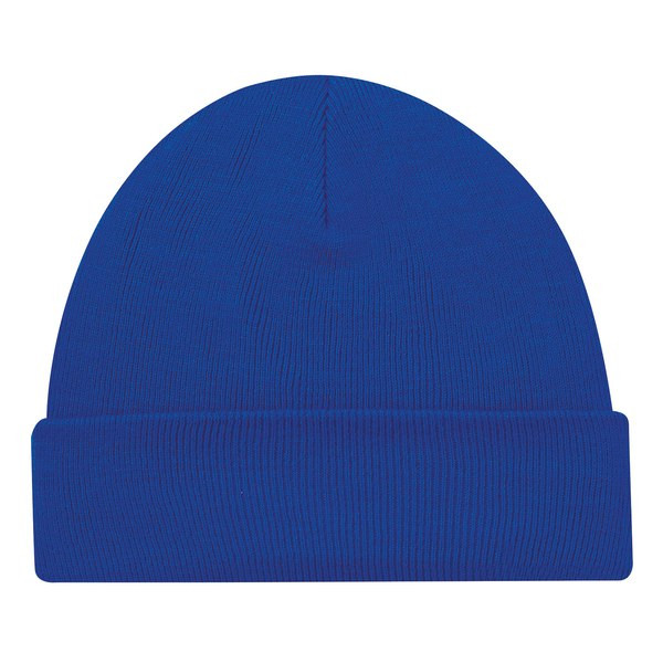 AJM 0530M - Acrylic Cuff Toque, Rib knit