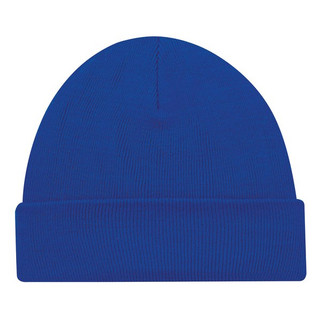 AJM 0530M - Acrylic Cuff Toque, Rib knit