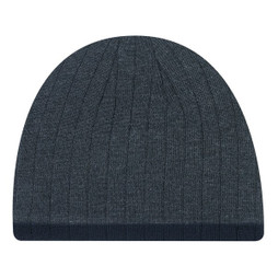 AJM 1U113M - Acrylic / Polyester Micro Fleece Board Toque, Cable rib knit