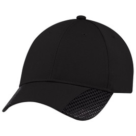 AJM 5989M - Polycotton / Faux Carbon Fibre 6 Panel Constructed Full-Fit