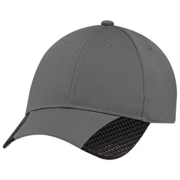 AJM 5989M - Polycotton / Faux Carbon Fibre 6 Panel Constructed Full-Fit