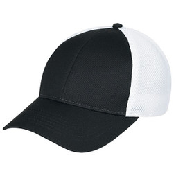 AJM 5A392M - Polycotton / Polyester Maille Nid dabeille Construit en Contour (Dos en Maille)
