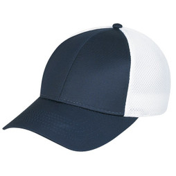 AJM 5A392M - Polycotton / Polyester Honeycomb Mesh Constructed Contour (Mesh Back