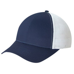 AJM 5C392M - Polycotton / Polyester Mesh Constructed Contour (Mesh Back)