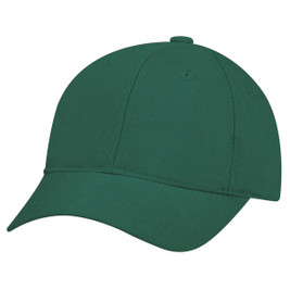 AJM 5D390B - Brushed Cotton Drill 6 Panel Constructed Contour (Youth)