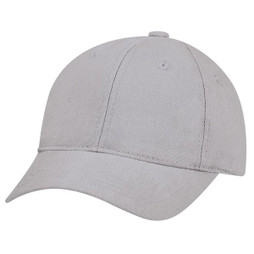 AJM 5D390B - Brushed Cotton Drill 6 Panel Constructed Contour (Youth)