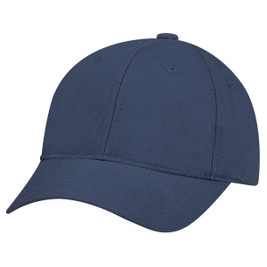 AJM 5D390B - Brushed Cotton Drill 6 Panel Constructed Contour (Youth)
