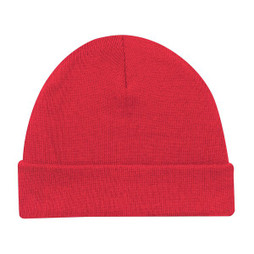 AJM 5Z530M - Lightweight Acrylic Cuff Toque, Rib knit