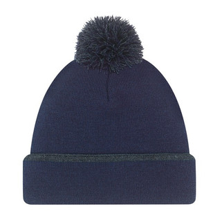 AJM 9B063M - Toque en acrylique (Pom Pom 8cm)