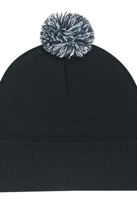 AJM 9E064M - Toque en acrylique (Pom Pom)