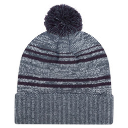 AJM 9G087M - Acrylic / Polyester Micro Fleece, Toque à poignet (Pom Pom 8cm)