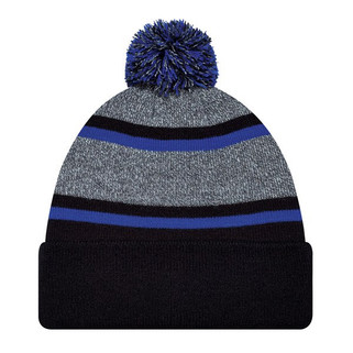 AJM 9M069M - Acrylic Cuff Toque (Pom Pom)