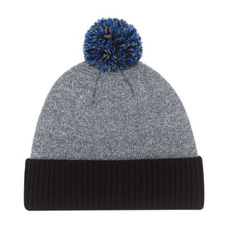 AJM 9P184M - Acrylic Cuff Toque (Pom Pom 8cm)