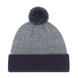 AJM 9P184M - Acrylic Cuff Toque (Pom Pom 8cm)