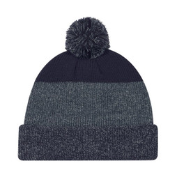 AJM 9T066M - Acrylic Cuff Toque (Pom Pom 8cm)