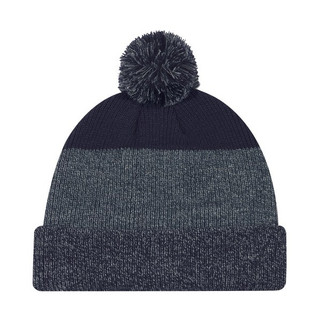 AJM 9T066M - Acrylic Cuff Toque (Pom Pom 8cm)