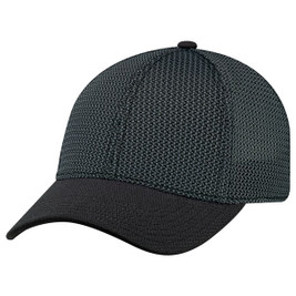 AJM AC5016 - Deluxe Polyester / Open Mesh 6 Panel Constructed Contour (A-Class, A-Flex)