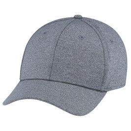 AJM AC5018 - Polyester Heather & Spandex 6 Panel Constructed Contour (A-Class, A-Flex)