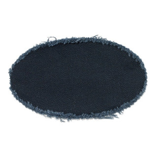 AJM P1006V - Enzyme Washed Deluxe Chino Twill Oval frayed patch