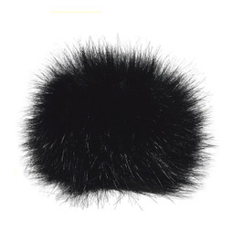 AJM POMFUR8 - Polyester Faux Fur Pom Pom (8cm)