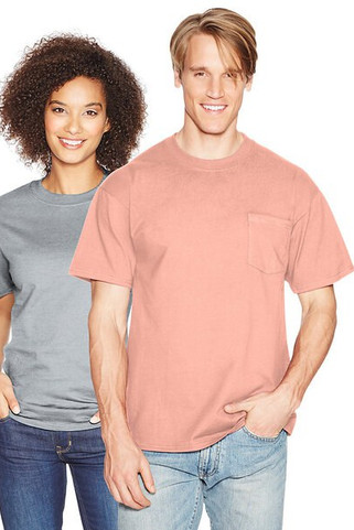 Hanes 5190 - Beefy-T® with a Pocket