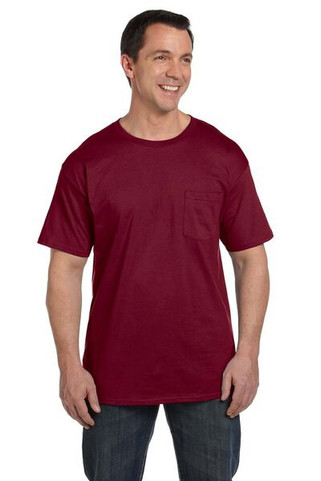 Hanes 5190 - Beefy-T® with a Pocket
