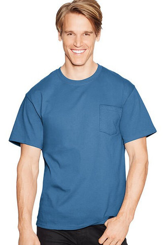 Hanes 5590 - T-shirt With A Pocket