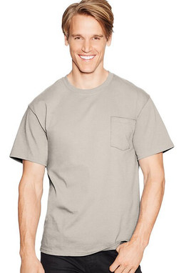 Hanes 5590 - T-shirt With A Pocket