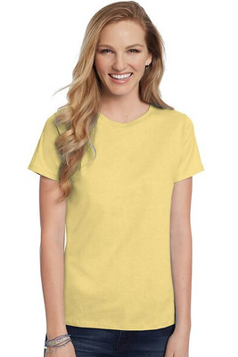 Hanes 5680 - Ladies' ComfortSoft® Heavyweight T-Shirt