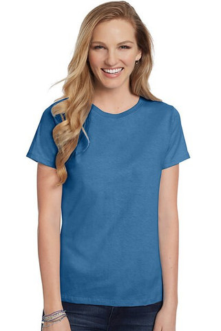 Hanes 5680 - Ladies ComfortSoft® Heavyweight T-Shirt