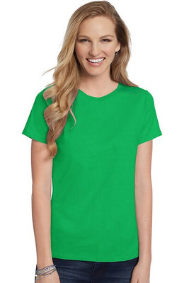 Hanes 5680 - Ladies' ComfortSoft® Heavyweight T-Shirt