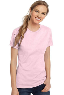 Hanes SL04 - Camiseta Femenina Hanes® Nano-T de Algodón Suave