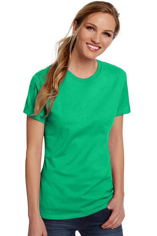 Hanes SL04 - Camiseta Femenina Hanes® Nano-T de Algodón Suave