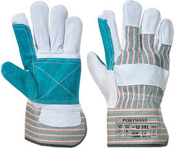Portwest A230 - Guantes de Protección Doble Palma para Trabajo Pesado