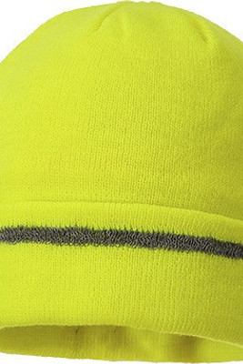 Portwest B023 - Knitted Hat Reflective Trim