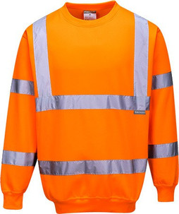 Portwest B303 - High Visibility Reflective Safety Sweatshirt