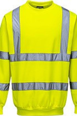 Portwest B303 - Sudadera Alta Visibilidad con Cinta Reflectante
